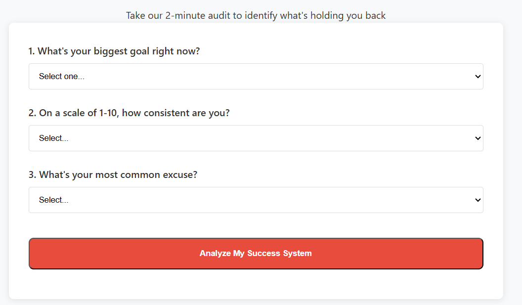 Success Systems Audit