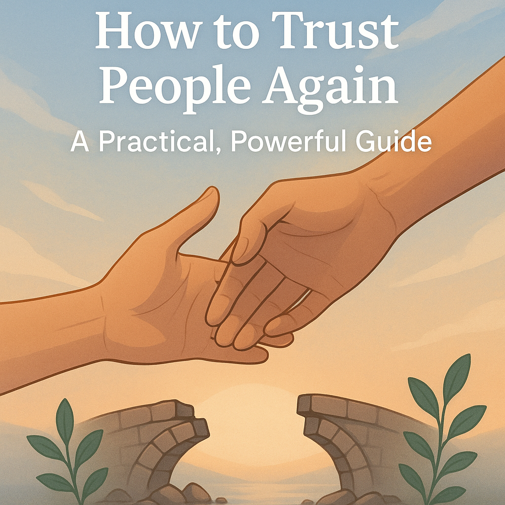 how to trust people
